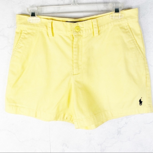 [Ralph Lauren] Yellow Chino Shorts - Picture 1 of 2